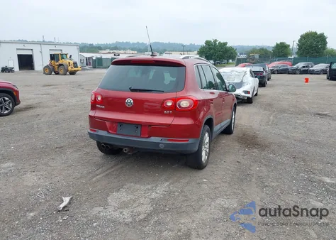 2009 Volkswagen Tiguan Se from USA, damaged, VIN WVGAV75N99W524269